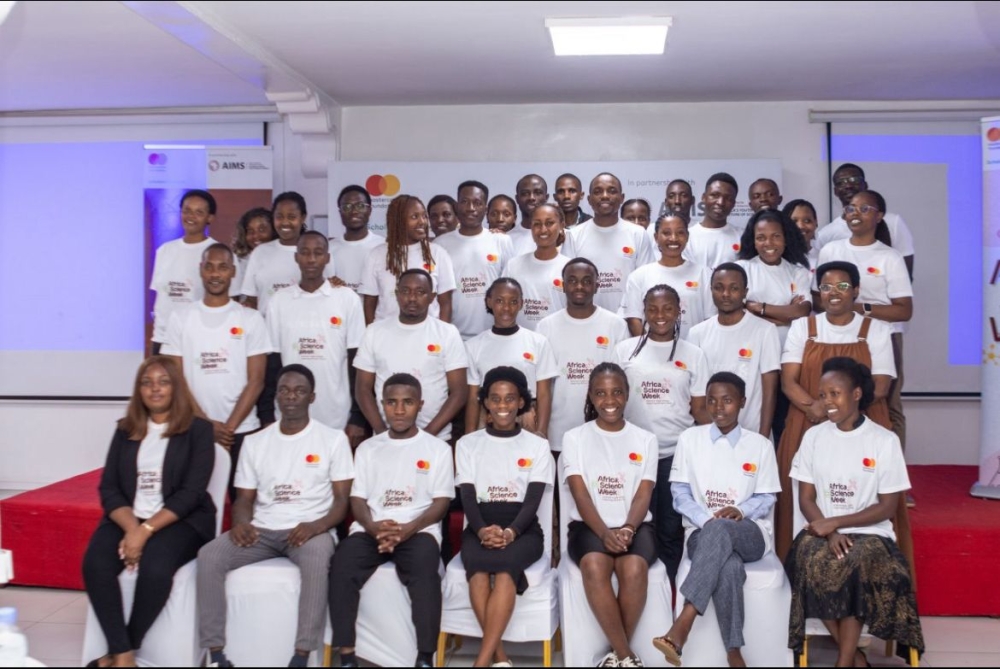 Participants pose for a group photo.The program aimed to emphasise practical applications of Science, Technology, Engineering, and Mathematics (STEM) skills. courtesy