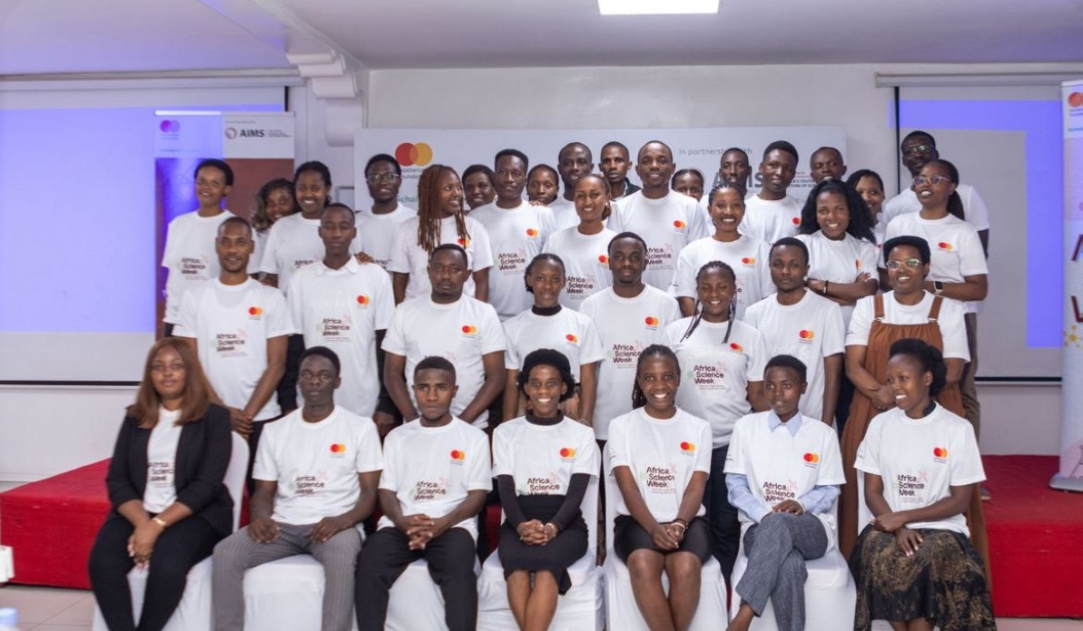 Participants pose for a group photo.The program aimed to emphasise practical applications of Science, Technology, Engineering, and Mathematics (STEM) skills. courtesy