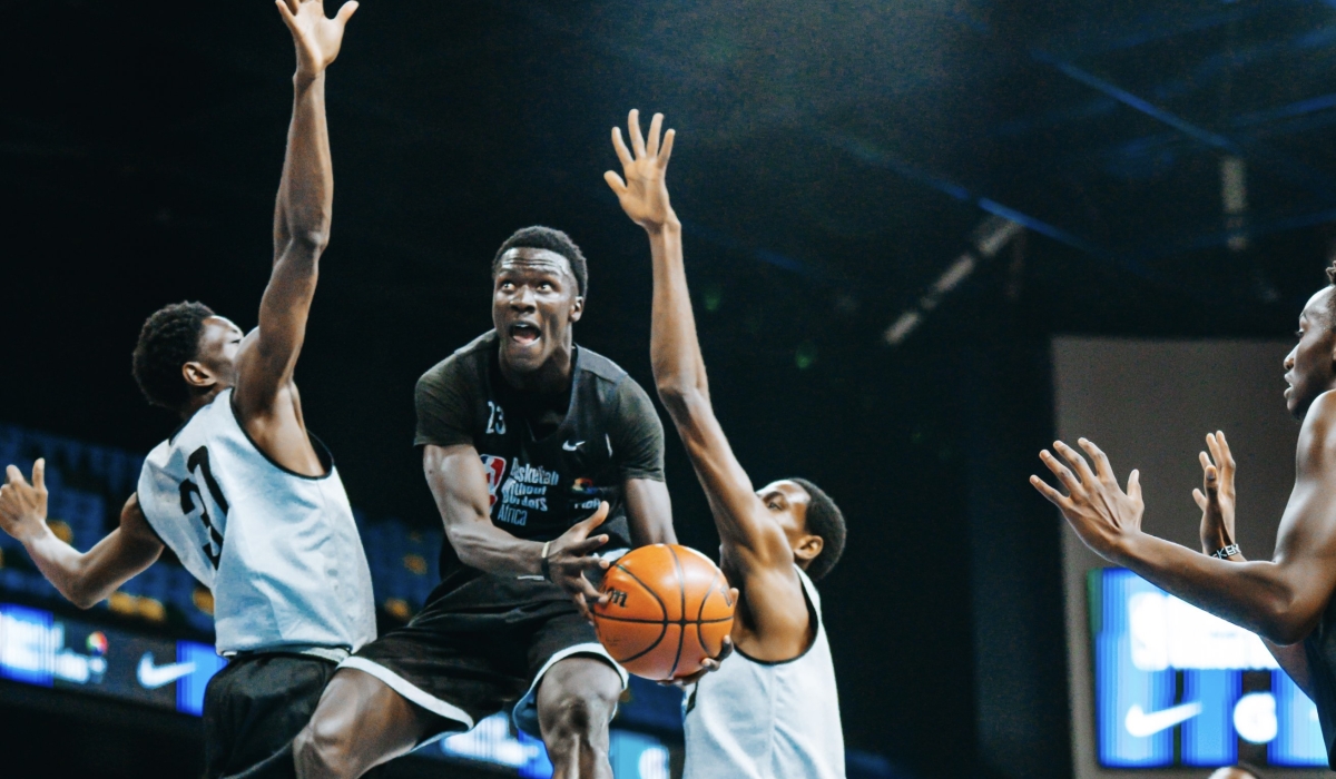 The Basketball Without Borders Africa concluded in Kigali with some games from selected basletball prospects-courtesy