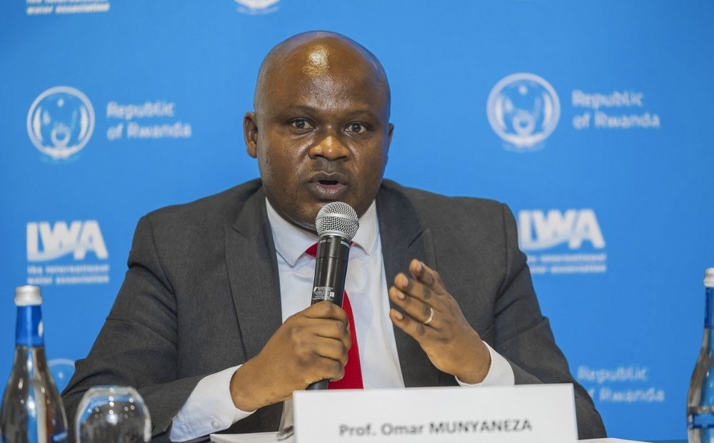 The former CEO of Water and Sanitation Corporation (WASAC)  Omar Munyaneza