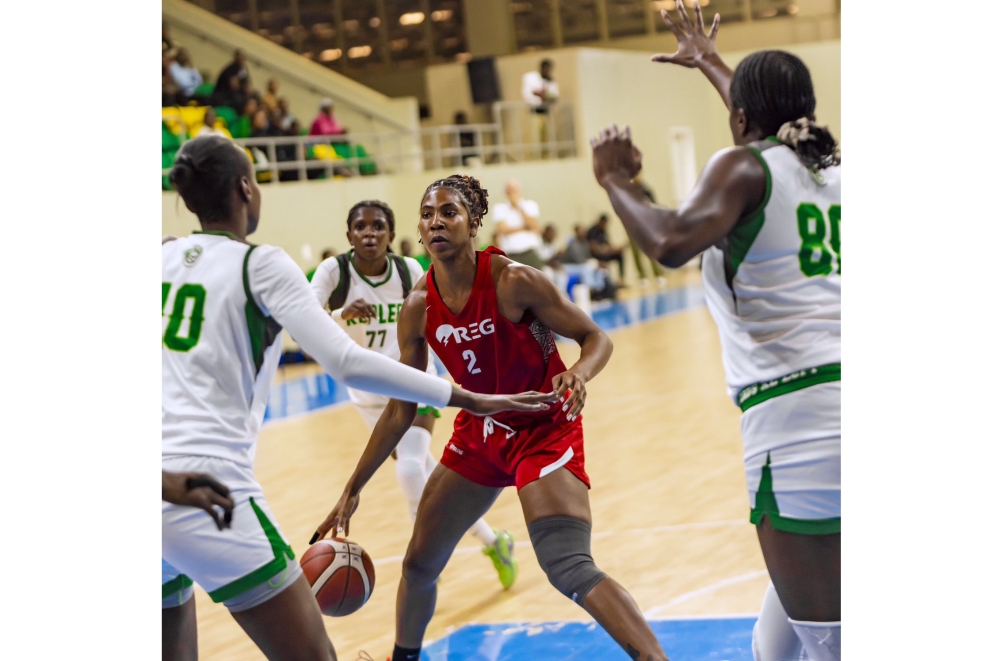 American center King Kristina Morgan scored 12 points as REG Women beat Kepler 50-45 to tie finals series 2-2-courtesy photos