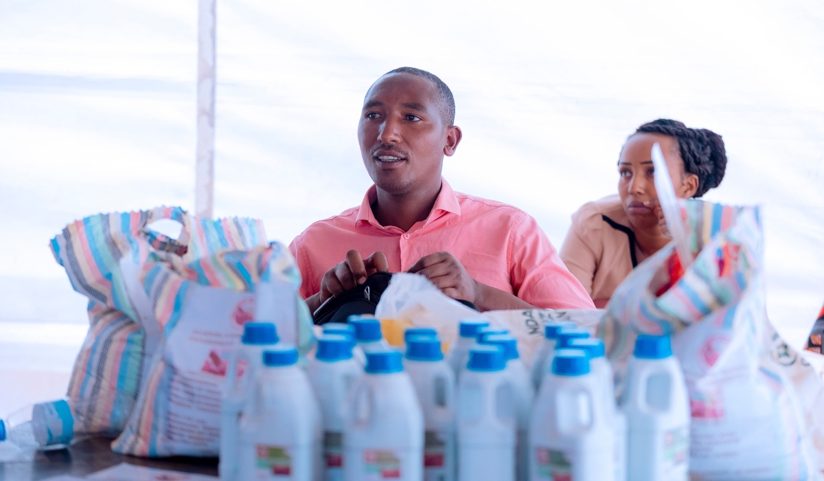 Richard Nkurunziza, a Burundian refugee, who initiated the project. Courtesy