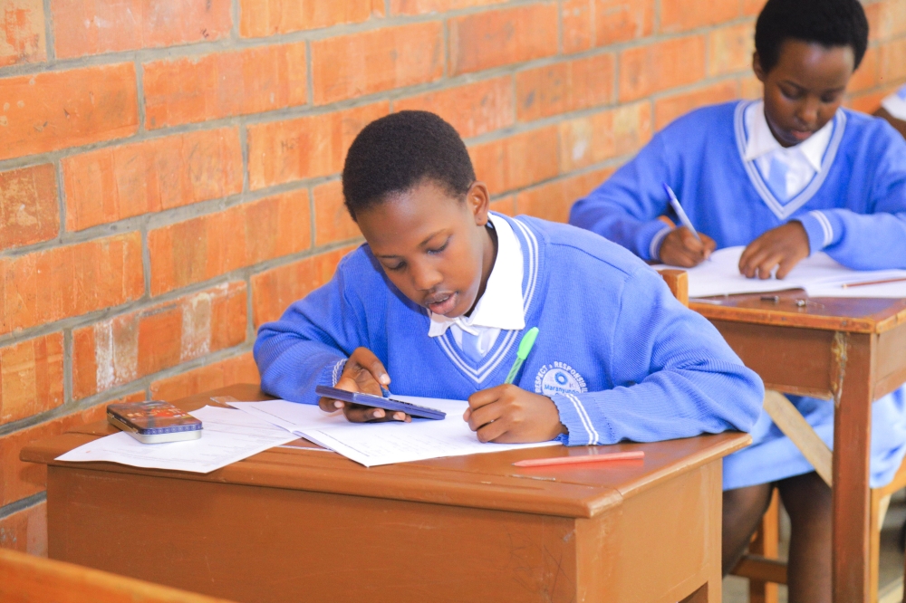 Candidates who sat for the 2024-2025 national examinations. Courtesy