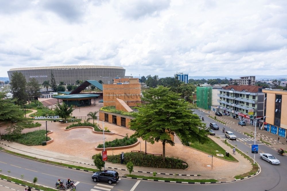 A view of Kigali&#039; s sports hub in Remera where Amahoro Stadium, Zaria Court and BK Arena are located. Olivier Mugwiza