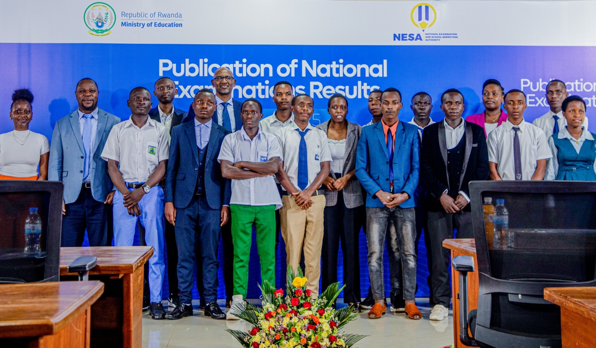 Schools based in Kayonza District have emerged as top performers in the Advanced Level national examinations with a pass rate of 96.9 per cent. Photos by Kellya Keza