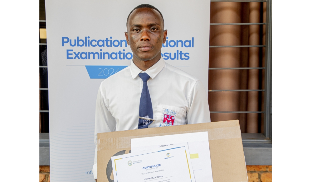 Raban Gitangaza is among a total of 438 candidates who sat for the Associate Nursing Programme (ANP) national examinations in the 2024-2025 academic year. Kellya Keza