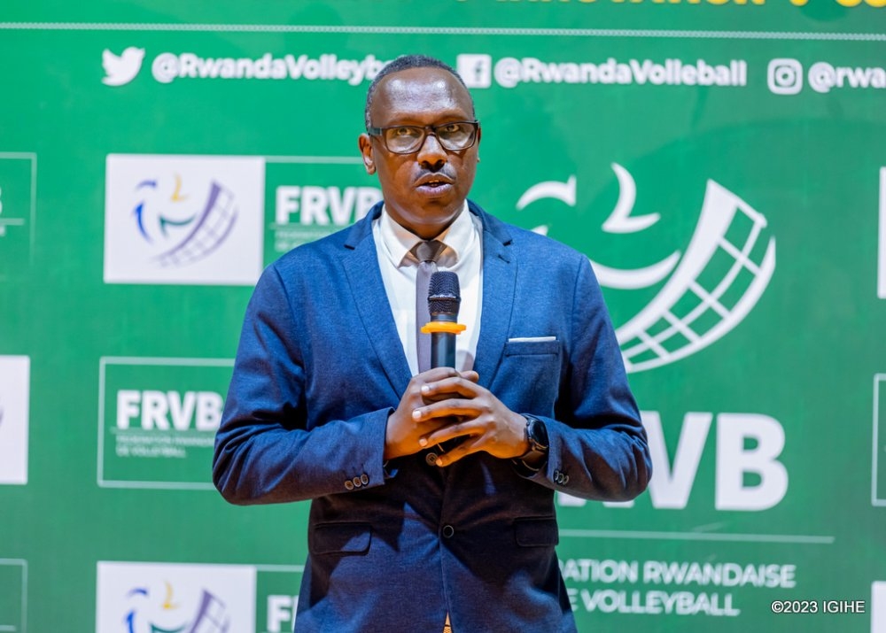 Raphael Ngarambe is seeking another four-year term in office as FRVB President ahead of September 20 elections-courtesy
