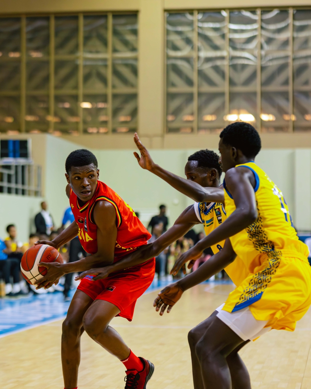 Angola beat hosts Rwanda 67-56 in the opening game of the FIBA Boys U16 Afrobasket on Tuesday, September 2 at Petit Stade-courtesy