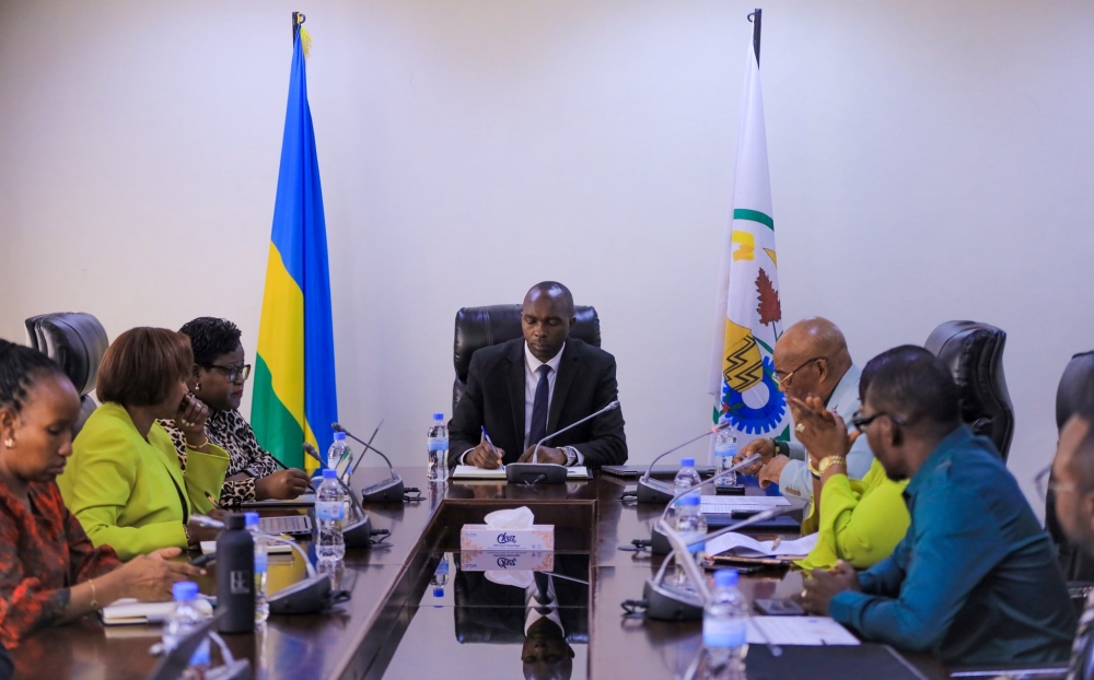 Liberians parliamentarians during a visit to Rwanda