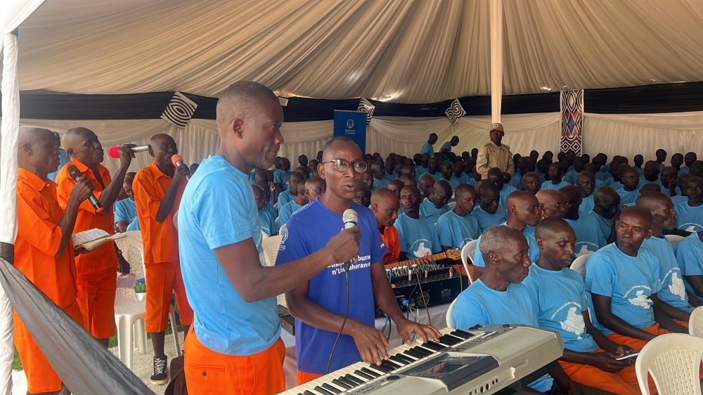 A total of 597 genocide convicts nearing the end of their sentences at Nyamasheke Correctional Facility are undergoing civic training.