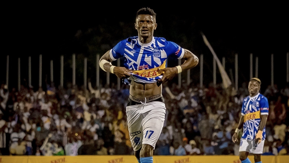 Ndikumana scored a brace in his first game as a Blue during their 4-1 thrashing on Vipers-courtesy