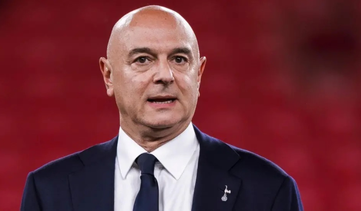 Levy appointed Thomas Frank as Spurs manager in the summer. GETTY IMAGES
