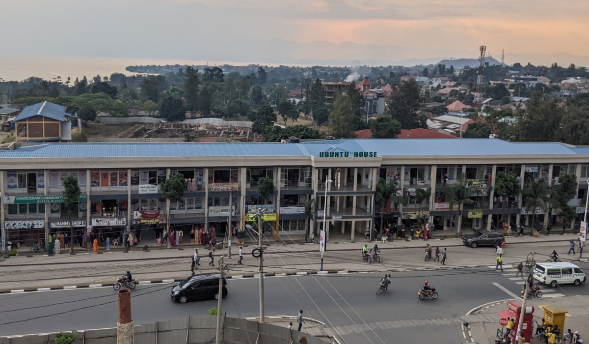 A view of Rubavu town targets to plant 17,000 trees for urban greening. Photos by Germain Nsanzimana