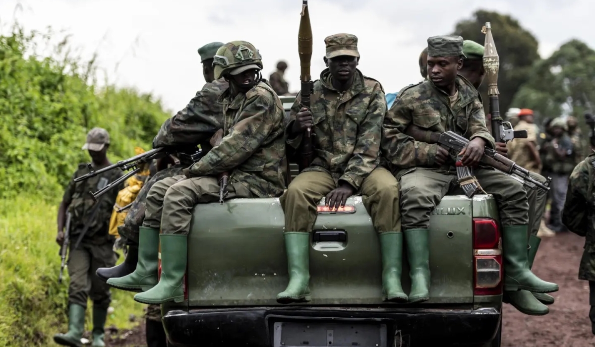 M23 rebels in eastern DR Congo. Courtesy