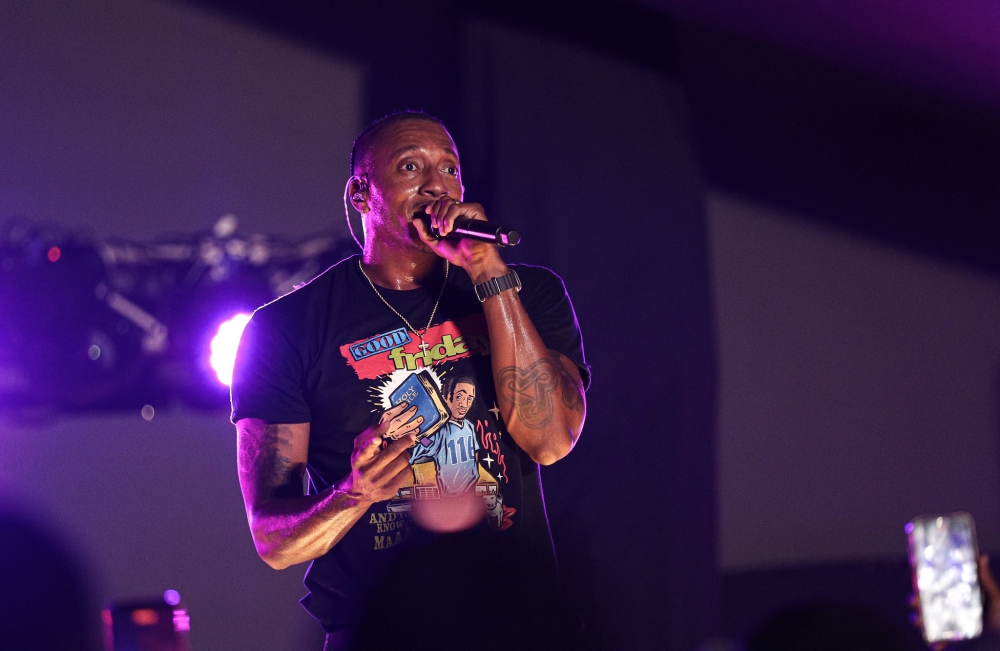 Four-time Grammy Award-winning American Christian rapper Devaughn Moore, known as Lecrae, performed in Kigali on September 6. Photos by Kellya Keza