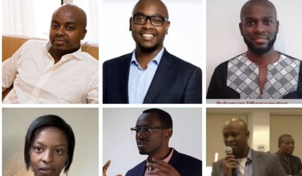 Some members of Jambo Asbl, a Belgium-based organization of descendants of perpetrators of the 1994 genocide against the Tutsi in Rwanda. Internet.