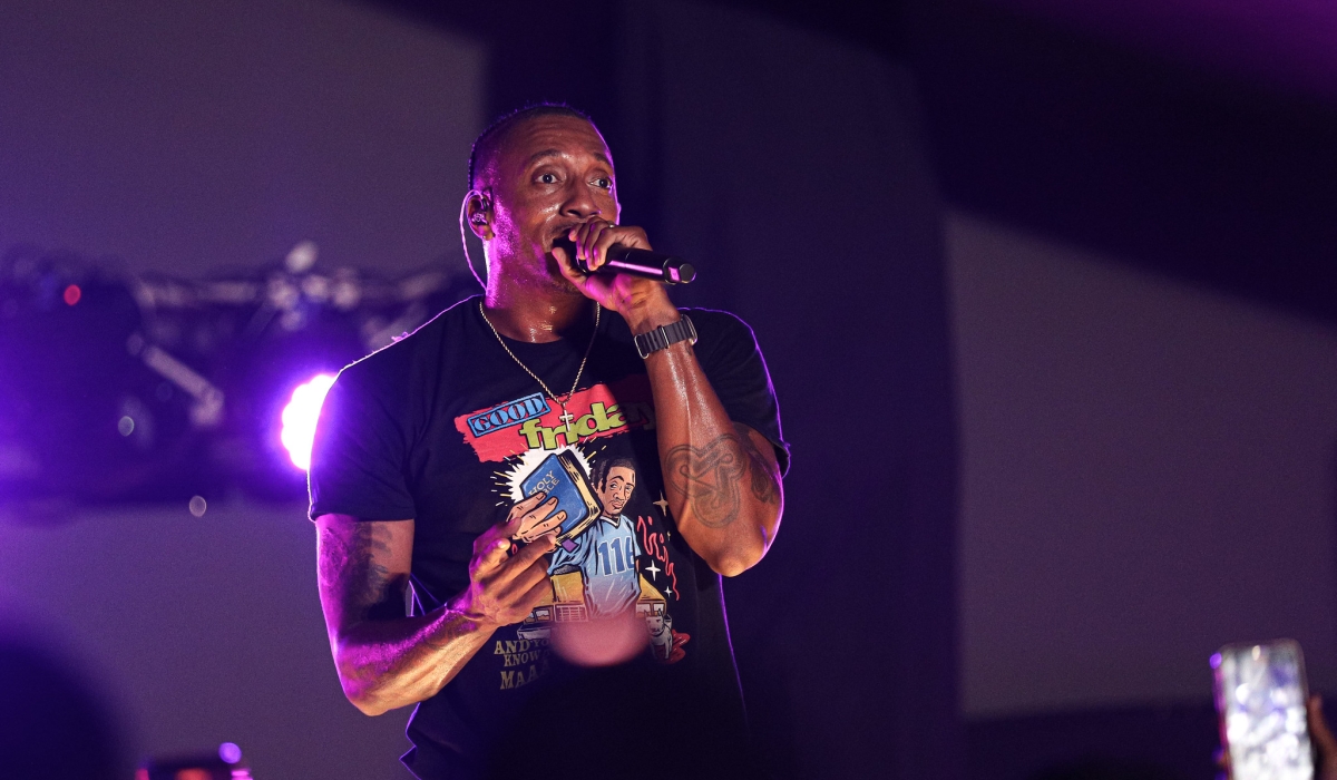 Four-time Grammy Award-winning American Christian rapper Devaughn Moore, known as Lecrae, performed in Kigali on September 6. Photos by Kellya Keza