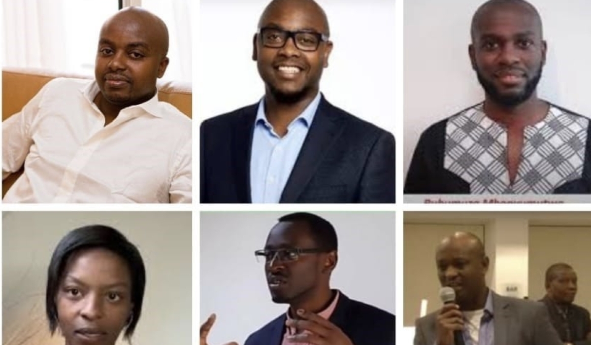 Some members of Jambo Asbl, a Belgium-based organization of descendants of perpetrators of the 1994 genocide against the Tutsi in Rwanda. Internet.