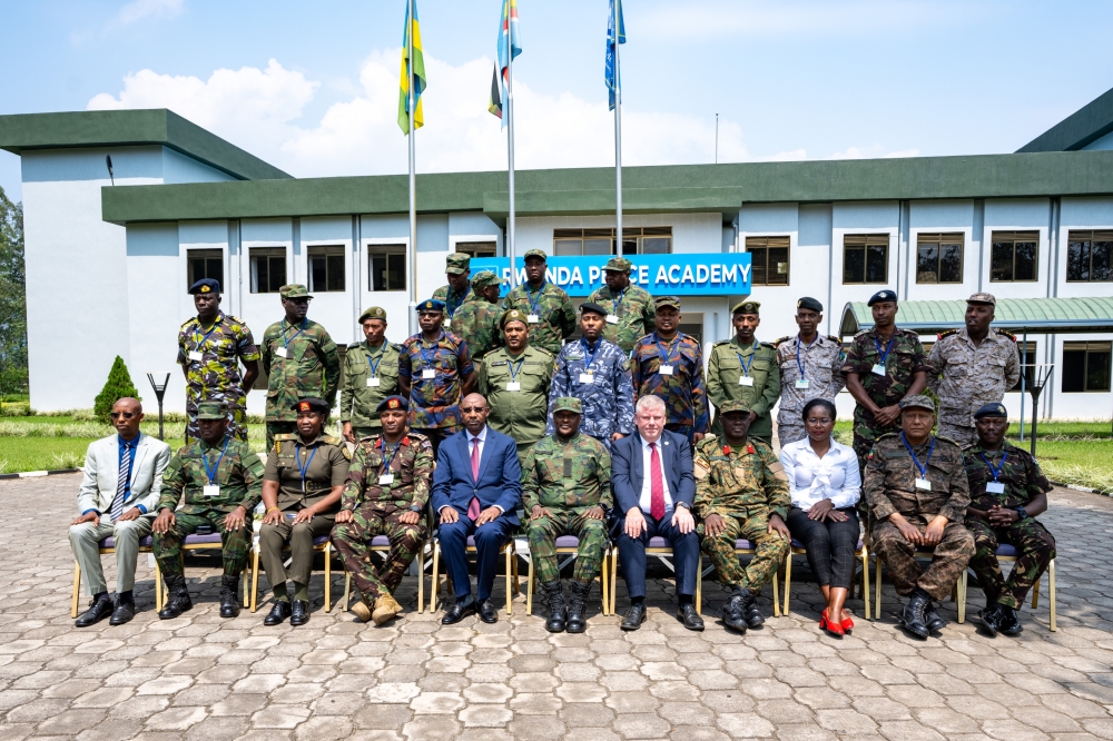 Seventeen officers are from Burundi, Djibouti, Ethiopia, Kenya, Rwanda and Uganda, along with EASF Headquarters staff, are participating in it.