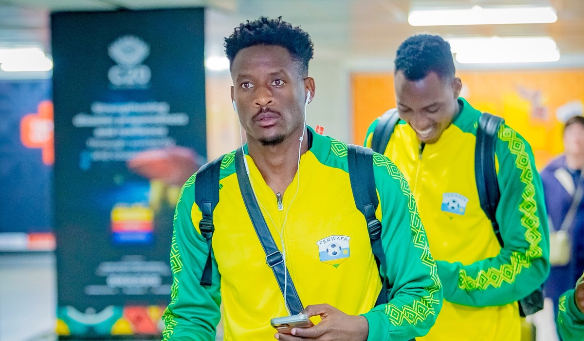 Amavubi, fresh from 1-0 loss to Nigeria in Uyo, arrived in Johannesburg, South Africa, on Monday morning ahead of their match against Zimbabwe on Tuesday, September 9-courtesy