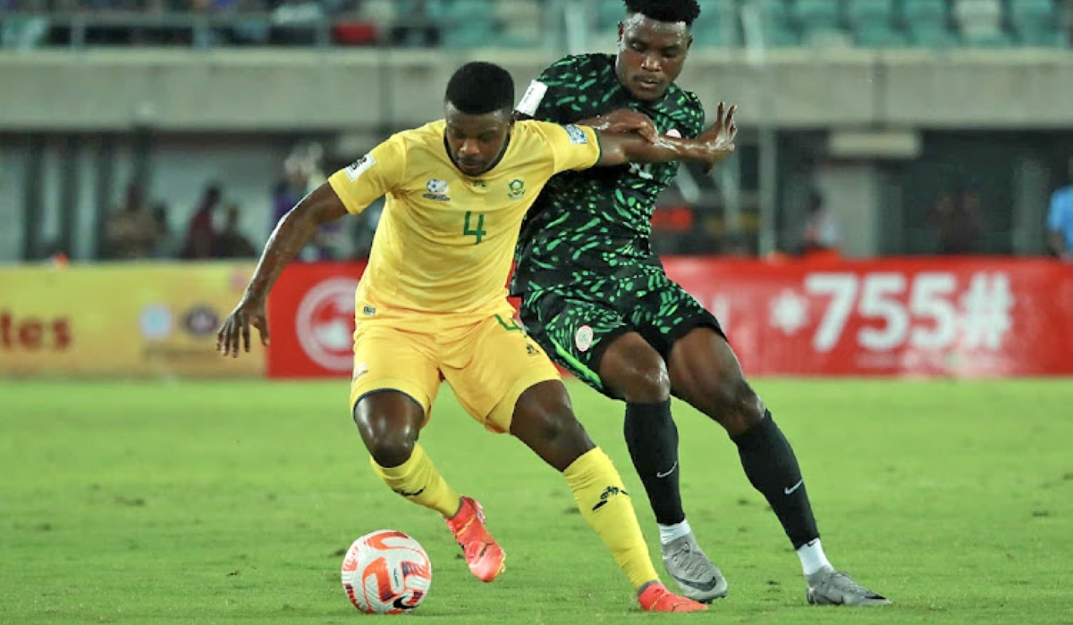 Bafana Bafana host Nigeria during an encounter to decide World Cup ticket.