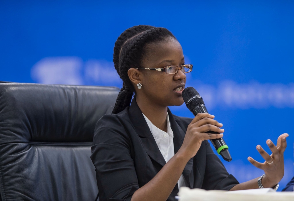 Permanent Secretary of the Ministry of Infrastructure (MININFRA) Gisèle Umuhumuza.