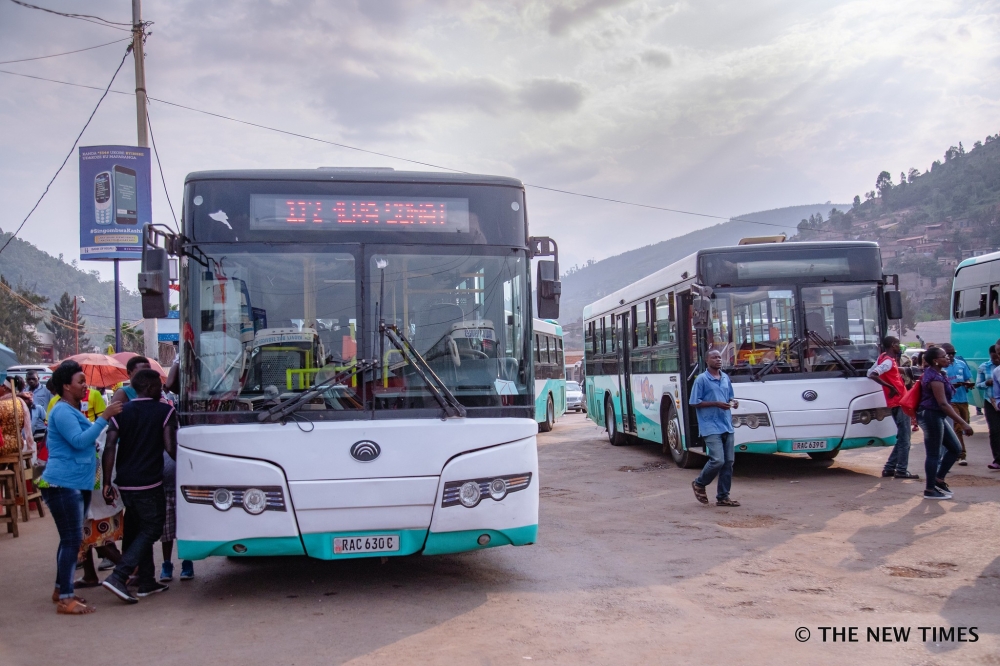 Nyanza Bus Park in Kicukiro District will temporarily relocate to Canal Olympia at Rebero