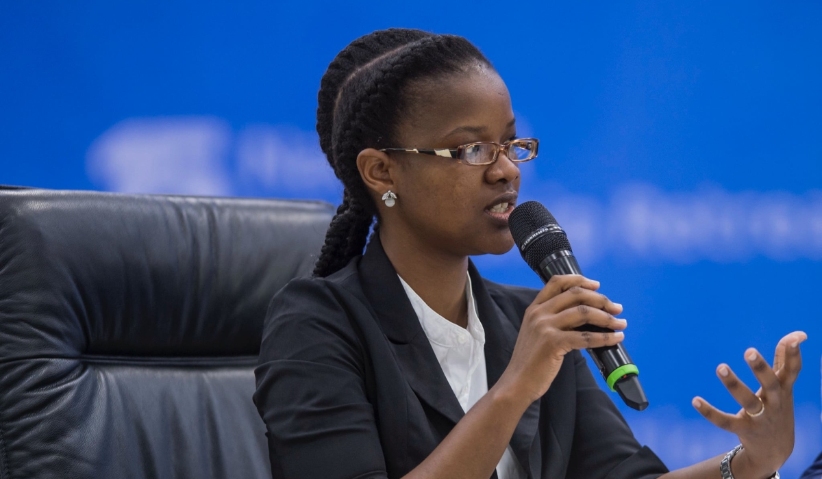 Permanent Secretary of the Ministry of Infrastructure (MININFRA) Gisèle Umuhumuza.