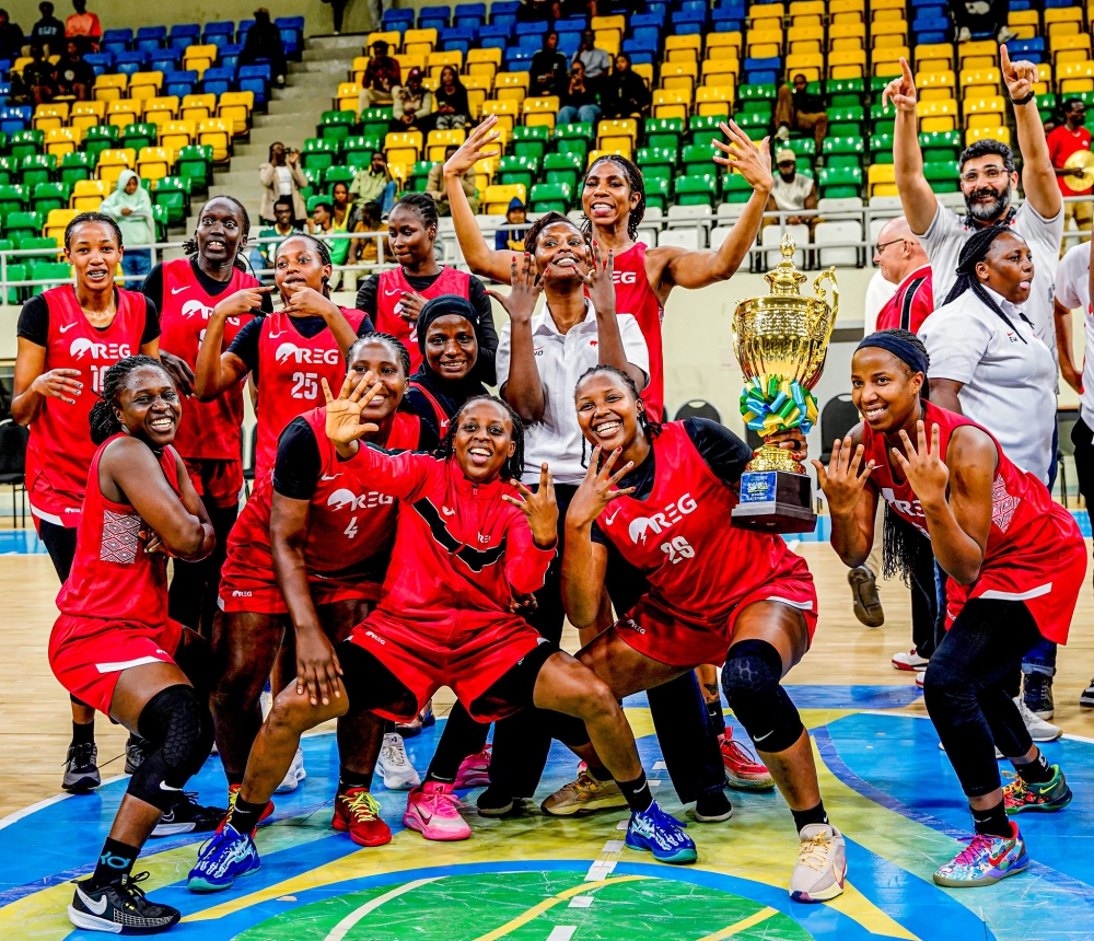REG lifted women&#039;s Rwanda Cup 2025 after beating holders APR in the final on Wednesday night-Photos by Kellya Keza