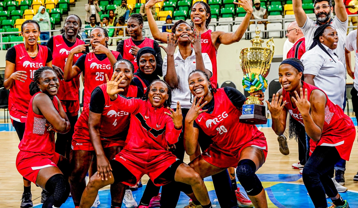 REG lifted women&#039;s Rwanda Cup 2025 after beating holders APR in the final on Wednesday night-Photos by Kellya Keza