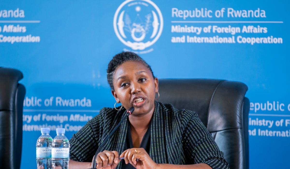 Yolande Makolo, the Spokesperson of the Rwandan Government.