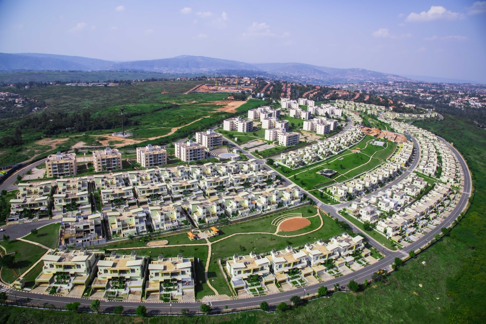Aerial View of Vision City, one of RSSB&#039;s investments. RSSB Deputy CEO Louise Kanyonga said that, currently, about 90 per cent of RSSB’s investments are within Rwanda.