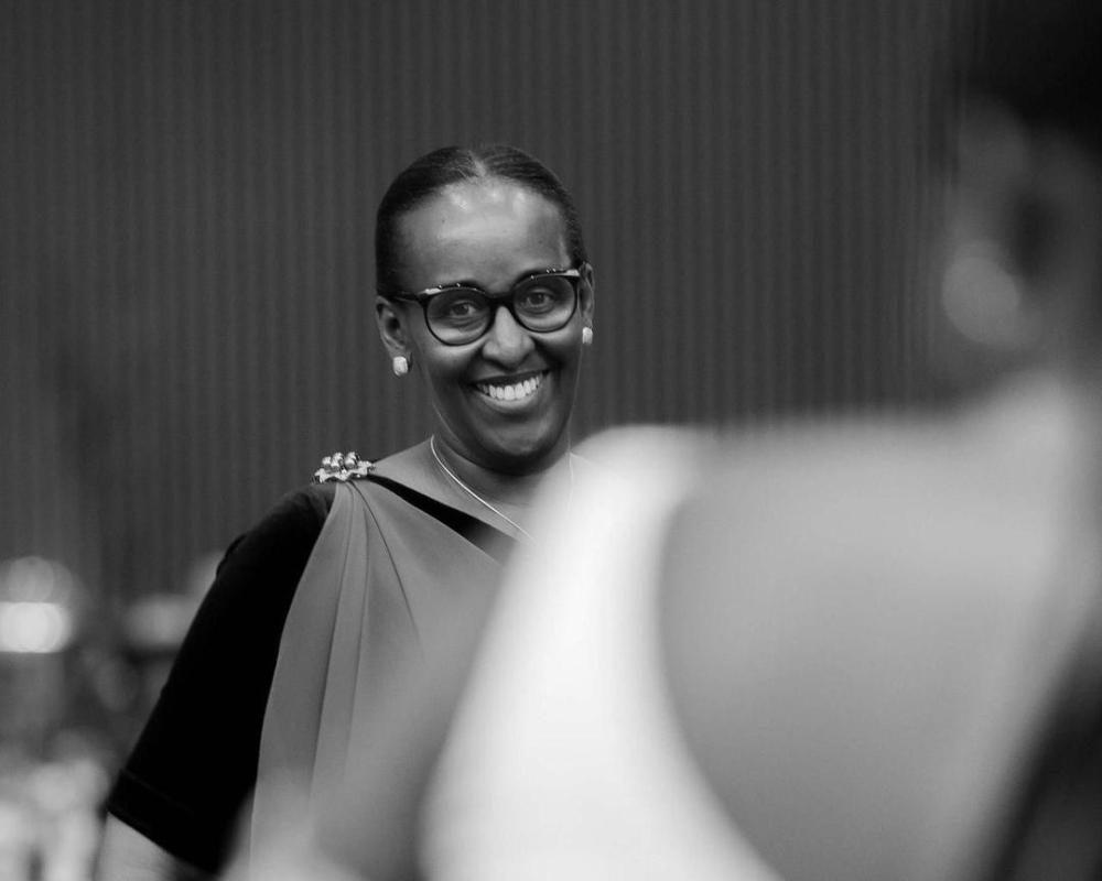 First Lady Jeannette Kagame.