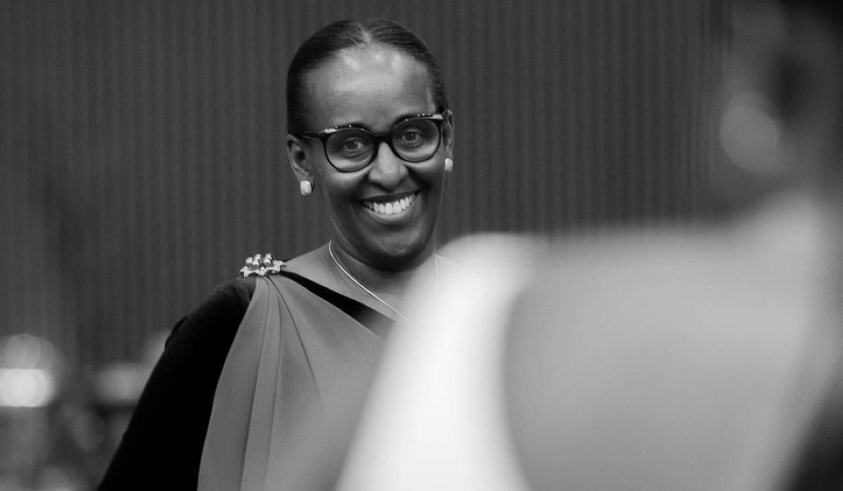 First Lady Jeannette Kagame.