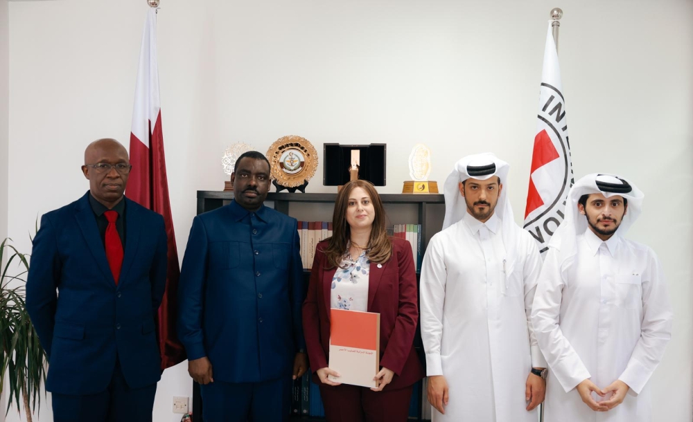 Officials at the signing of agreement on the mechanism for the release of detainees linked to the conflict between DR Congo and AFCM23 rebels on Monday, September 15. Courtesy