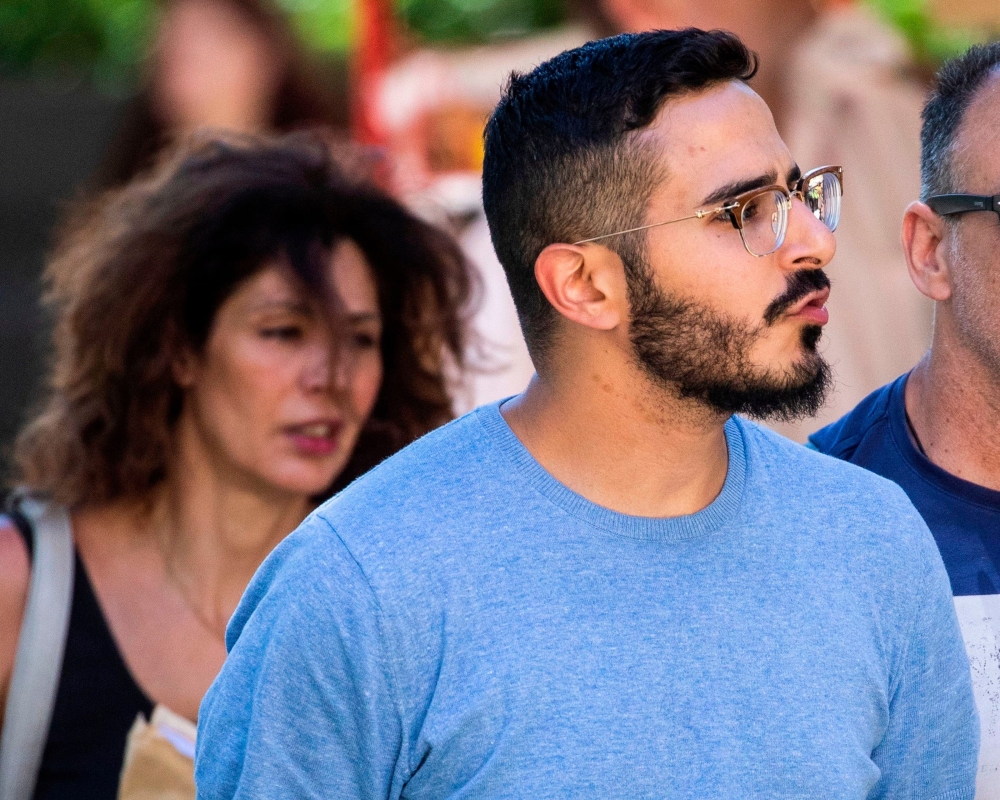 Simon Leviev – seen here in Greece in July 2019, from where he was extradited to Israel – has been arrested again, this time in Georgia. Photograph: Tore Kristiansen/AFP/Getty Images