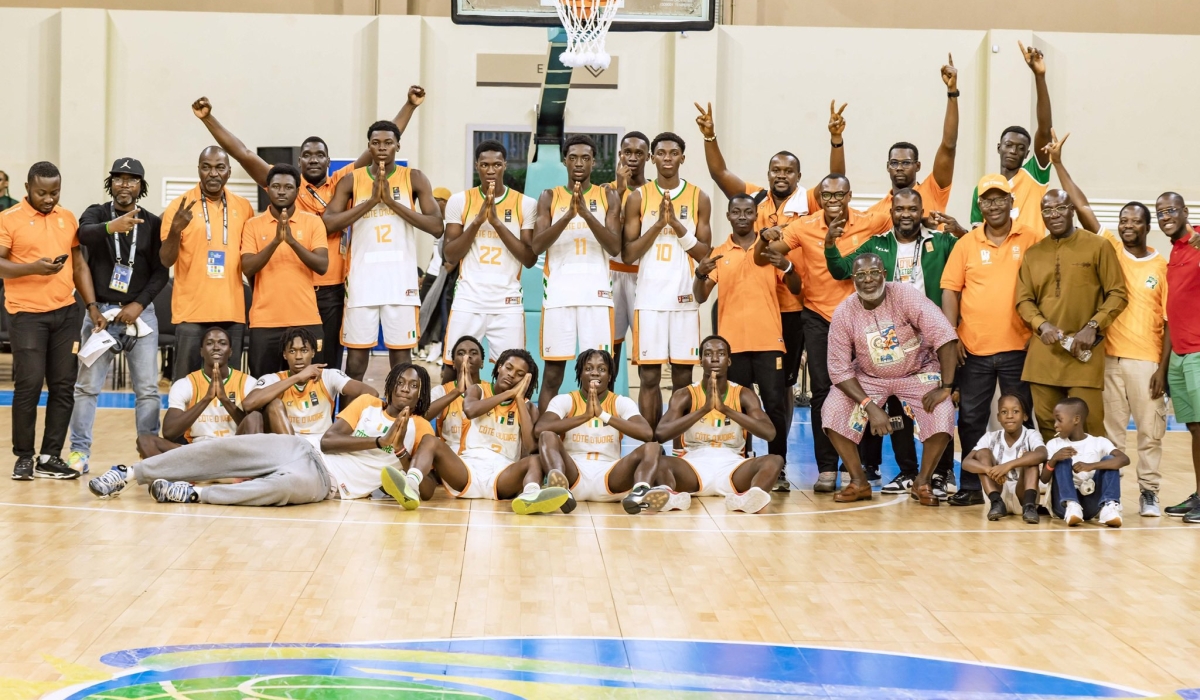 Côte d’Ivoire were crowned champions of FIBA men&#039;s U16 Afrobasket after beating Cameroon 62-49 in the final in Kigali-courtesy