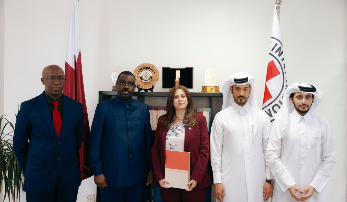 Officials at the signing of agreement on the mechanism for the release of detainees linked to the conflict between DR Congo and AFCM23 rebels on Monday, September 15. Courtesy