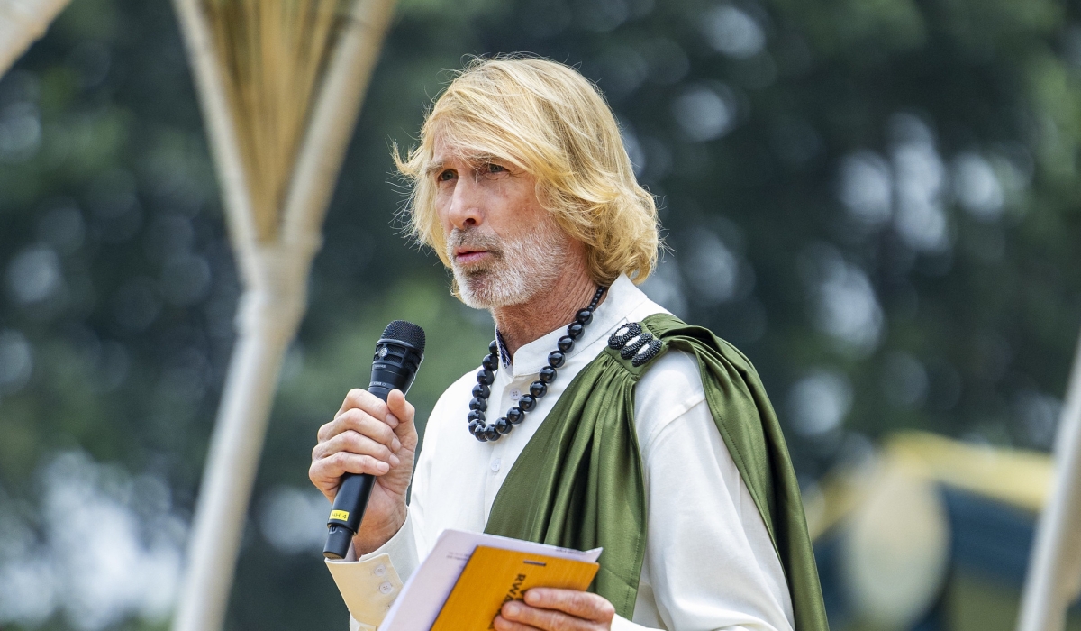 Veteran Hollywood filmmaker Michael Bay has revealed plan to produce a short film on the baby gorilla he named during Kwita Izina Ceremony in Kinigi on September 5-Photos by Olivier Mugwiza