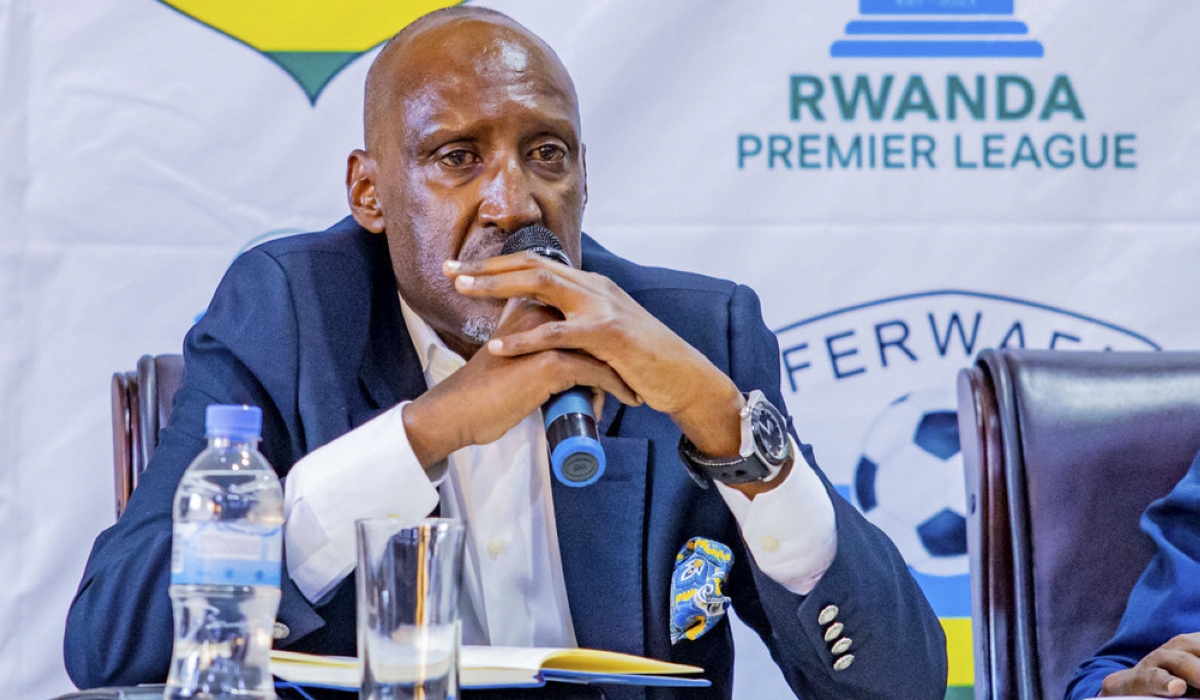 Former Rwanda Football Federation Secretary General Adolphe &#039;Camarade&#039; Kalisa. Courtesy