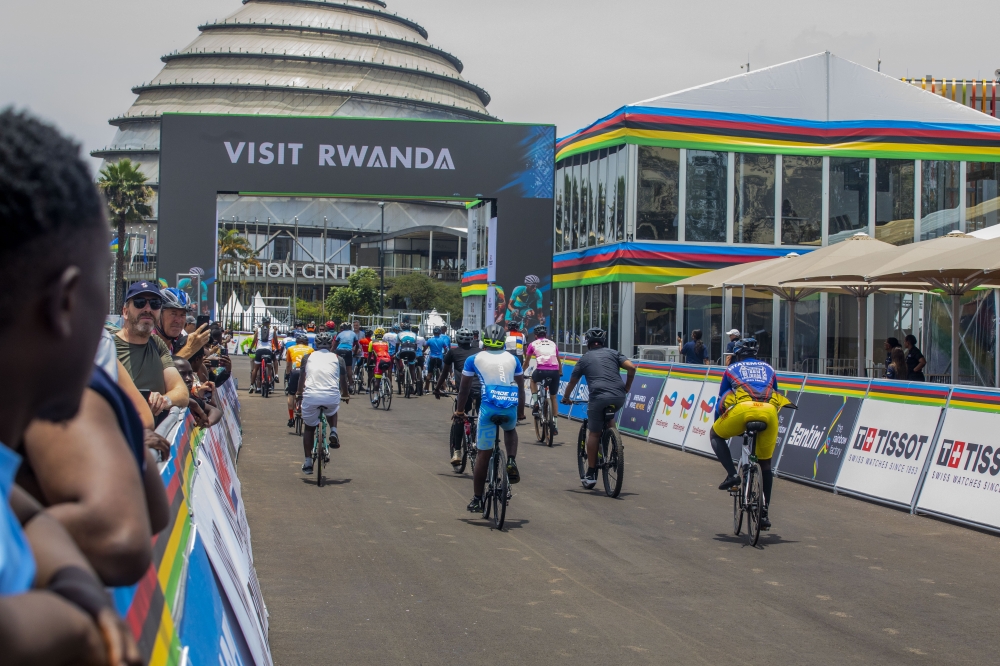 Over 100 nations are represented, with global stars participating in the UCI Road World Championships held in Kigali from September 21 to 28, 2025. PHOTO BY CRAISH BAHIZI