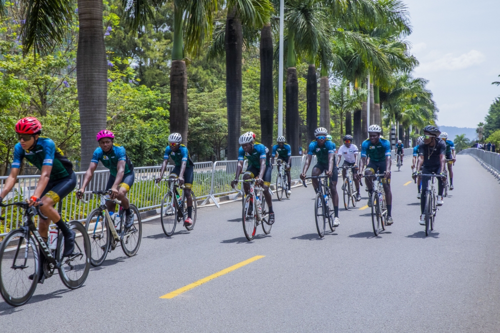 UCI unveiled a GPS rider safety tracking system during the 98th edition of the UCI Road World Championships, held in Kigali from September 21 to 28. Photo by Craish Bahizi.