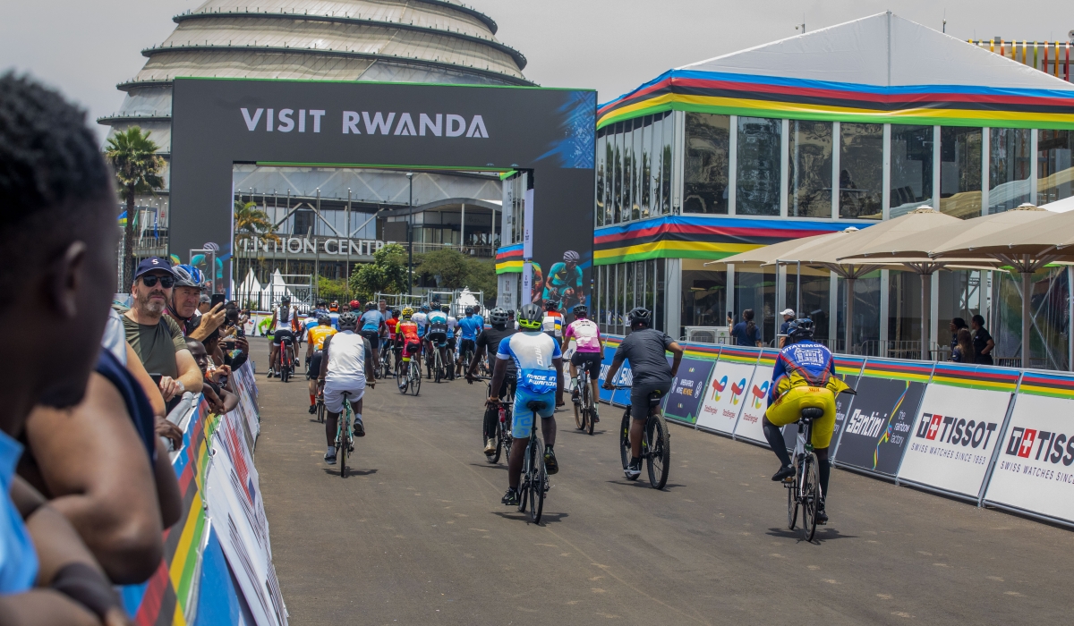 Over 100 nations are represented, with global stars participating in the UCI Road World Championships held in Kigali from September 21 to 28, 2025. PHOTO BY CRAISH BAHIZI