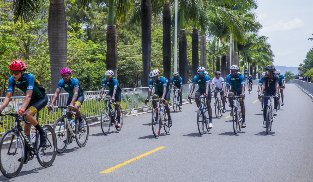 UCI unveiled a GPS rider safety tracking system during the 98th edition of the UCI Road World Championships, held in Kigali from September 21 to 28. Photo by Craish Bahizi.