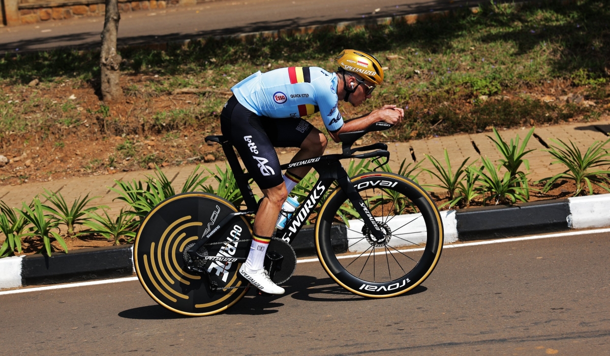 Reigning world champion Remco Evenepoel of Belgium will defend his title. Courtesy
