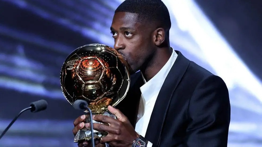 Ousmane Dembele was one of many Paris St-Germain winners on the night-Getty Images