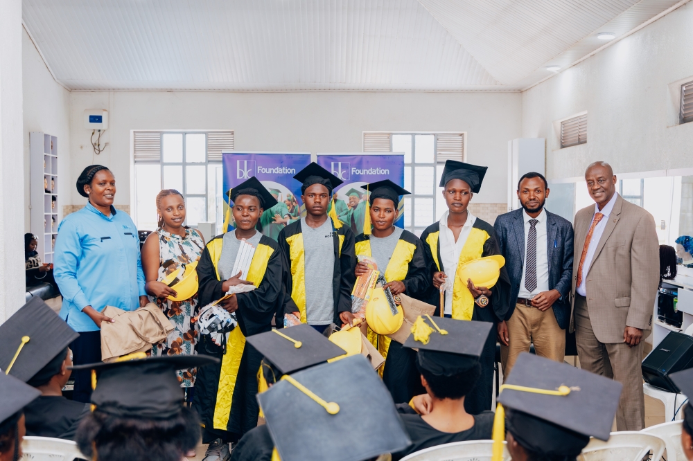 BK Foundation, in partnership with FXB Rwanda, held a graduation ceremony for 40 youths who successfully completed vocational training under the Igire programme on Thursday, September 19.
