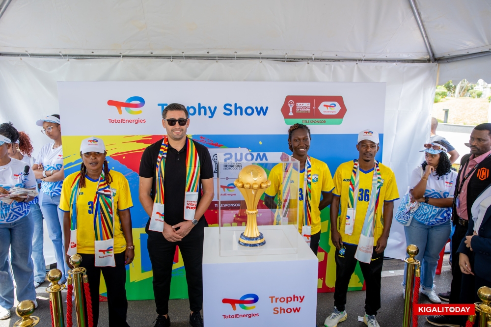 The Confederation of African Football (CAF) presented the 2025 Africa Cup of Nations (AFCON) Trophy to the Rwandan public on Tuesday, September 23. Courtesy
