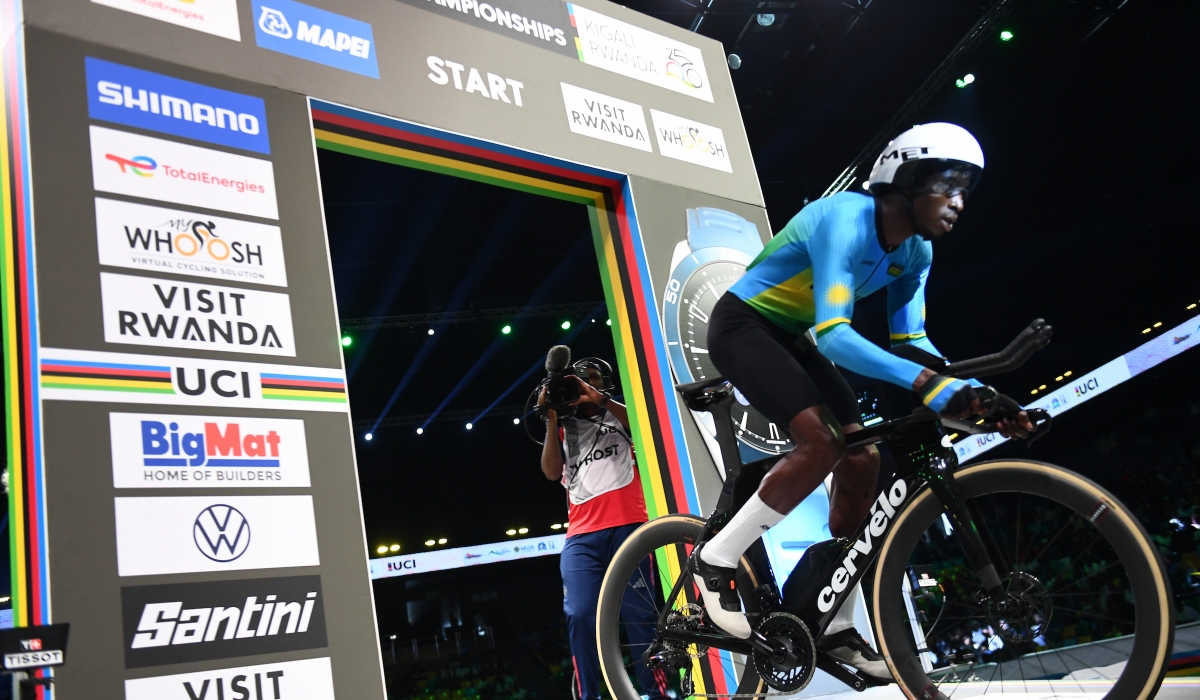 Shemu Nsengiyumva finished 25th out of 55 riders in the men’s elite individual time trial (ITT) on Sunday, September 21.