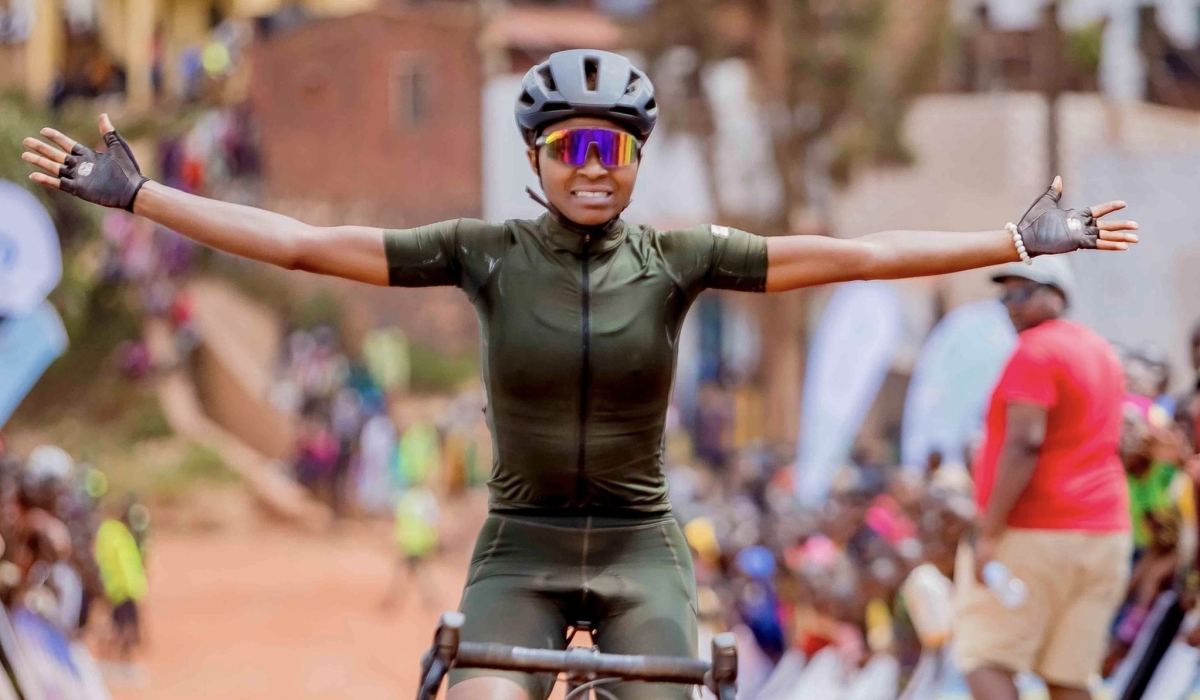 Violette Neza Irakoze is a 24-year-old Rwandan professional cyclist. Courtesy